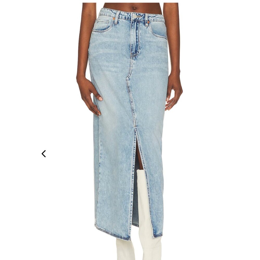 Blank NYC In My Mind Midrise Denim Maxi Skirt - Sz 28
